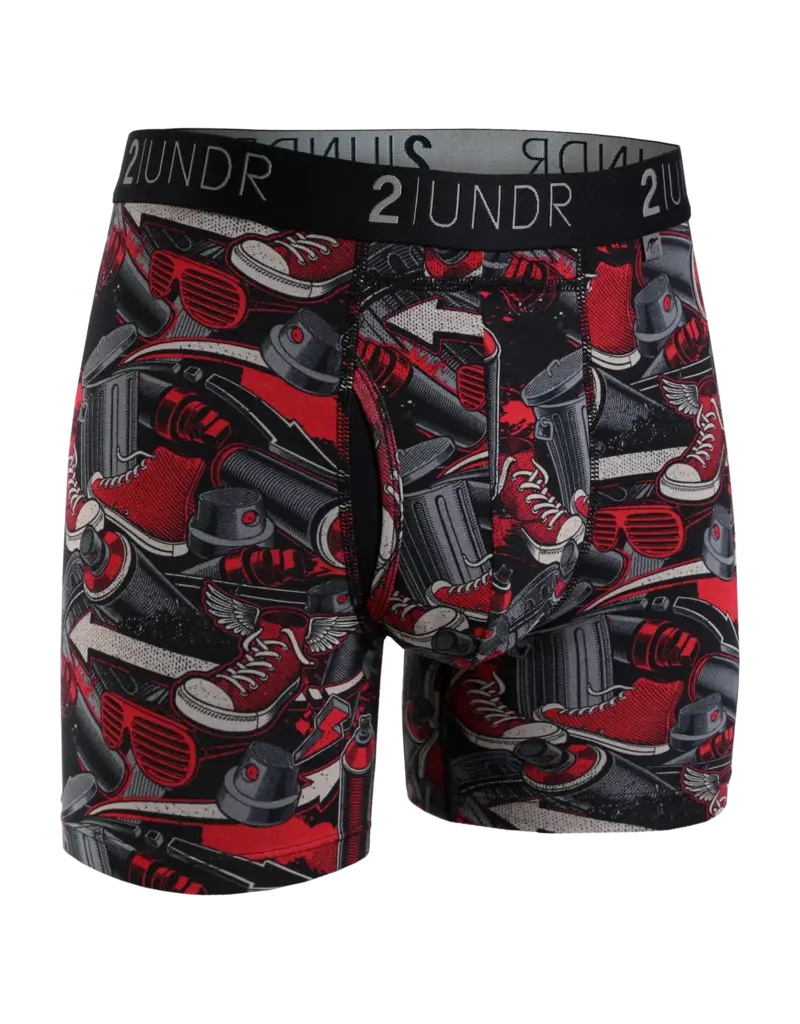 2UNDR 2UNDR Swing Shift Boxer Brief Sneakers