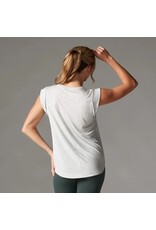 Thirty Three Threads Tavi Cap Sleeve Muscle Tee Ash
