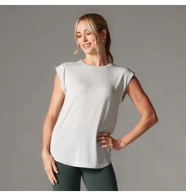 Thirty Three Threads Tavi Cap Sleeve Muscle Tee Ash