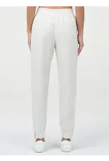 Thrive Societe Thrive Societe Brushed Luxe Snap Jogger Heather White