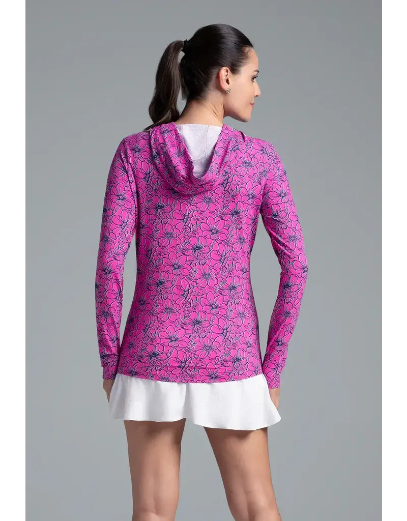 IBKul IBKul Diana Hoody Hot Pink/Navy