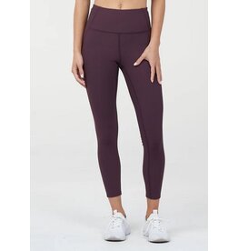 Thrive Societe Thrive Societe Rib 7/8 Legging Cherry