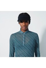 Daily Sports Daily Sports Valente Mesh 3/4 Sleeve Polo Geo Tribe