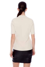 Swing Control Swing Control Short Sleeve V-Neck Velocity Polo Desert