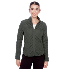 Swing Control Swing Control Quilted Rib Jacket Olive