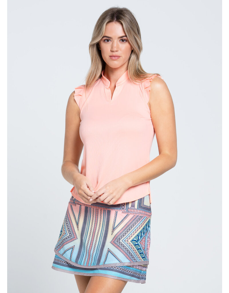 Lucky In Love Lucky in Love Chill Play Tank Peach Frost