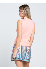 Lucky In Love Lucky in Love Chill Play Tank Peach Frost