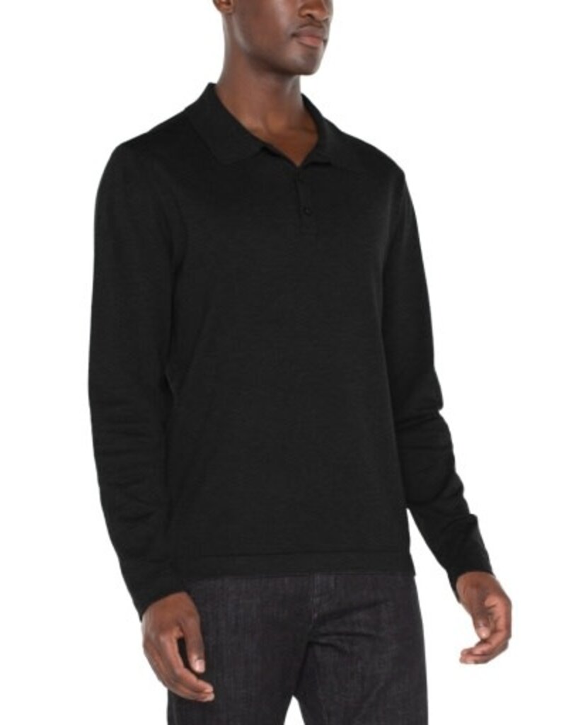 Liverpool Los Angeles Liverpool Men's Long Sleeve Knit Polo