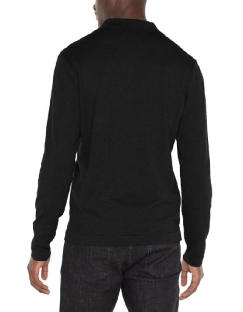 Liverpool Los Angeles Liverpool Men's Long Sleeve Knit Polo