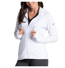IBKul IBKul Zip Hoody Popcorn Jacket White