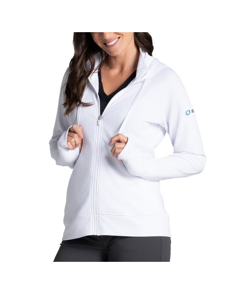 IBKul IBKul Zip Hoody Popcorn Jacket White