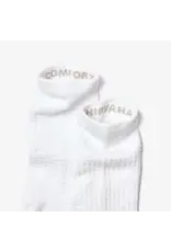 Lusso Cloud Lusso Waffle Cloud Crew Sock 3 Pack White