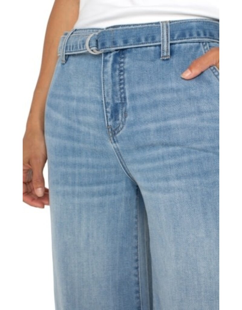 Liverpool Los Angeles Liverpool High Rise Super Stride with belt