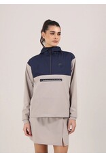 Chervo Renata 1/2 Zip Windbreaker with Hood Timeless Navy