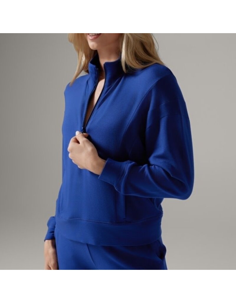 Thirty Three Threads Tavi 3/4 Zip Cozy Fleece Pullover