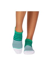 Thirty Three Threads Tavi Grip Savvy Spring Green Stripe Small