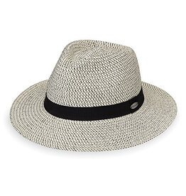 Wallaroo Hat Company Wallaroo Charlie Hat - Ivory/Black 58cm