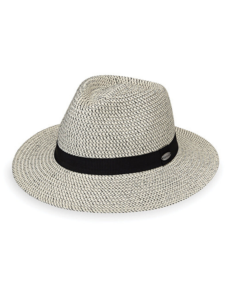 Wallaroo Hat Company Wallaroo Charlie Hat - Ivory/Black 58cm