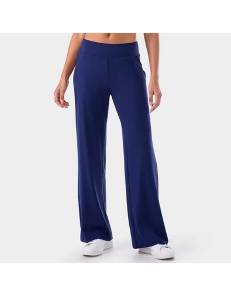 Thirty Three Threads Tavi Brushed Tec Knit Wide Leg Pant