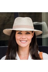 Wallaroo Hat Company Wallaroo Petite Charlie Hat Ivory/Taupe