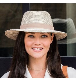 Wallaroo Hat Company Wallaroo Petite Charlie Hat Ivory/Taupe