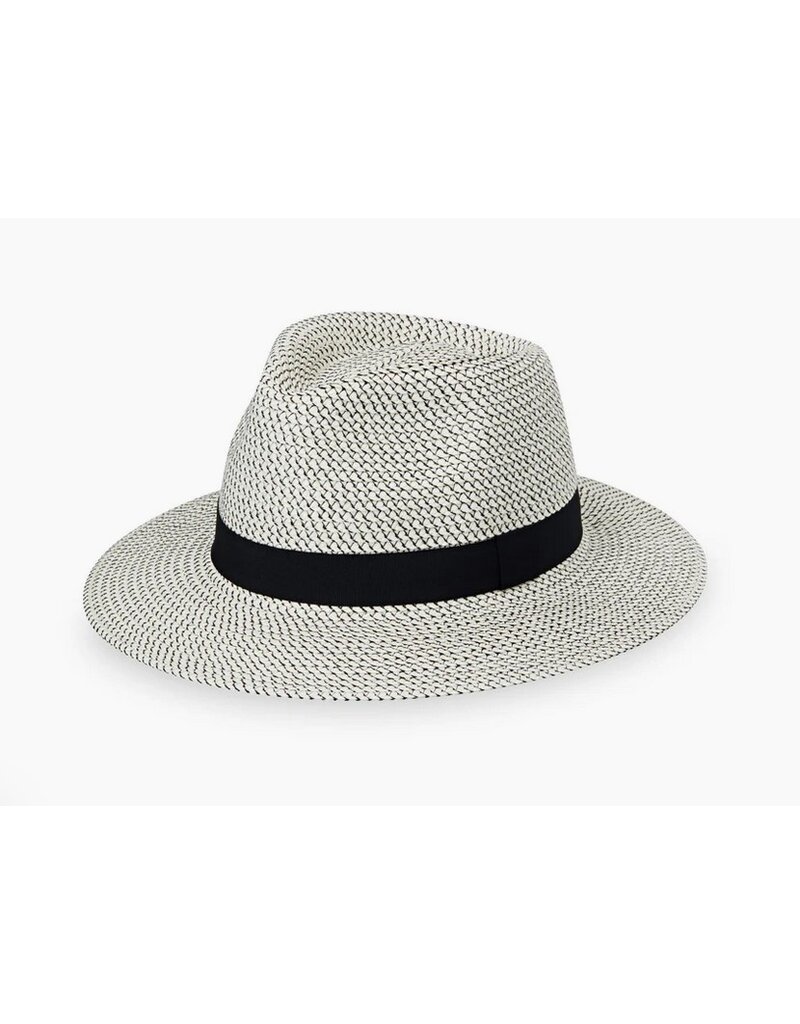Wallaroo Hat Company Wallaroo Petite Charlie Hat Ivory/Black