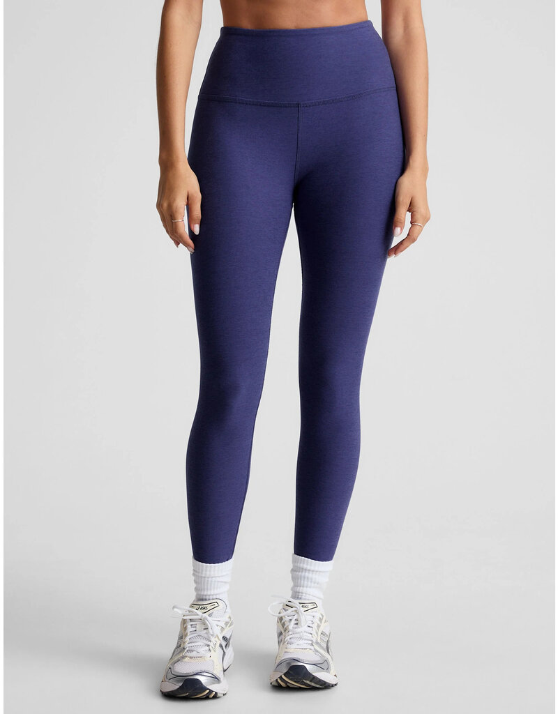Beyond Yoga Beyond Yoga Spacedye Out Of Pocket High Waisted Legging Eternal Blue HeatherHeather