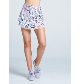 Lucky In Love Lucky In Love High Waist Wild Bloom Skort 13.5"