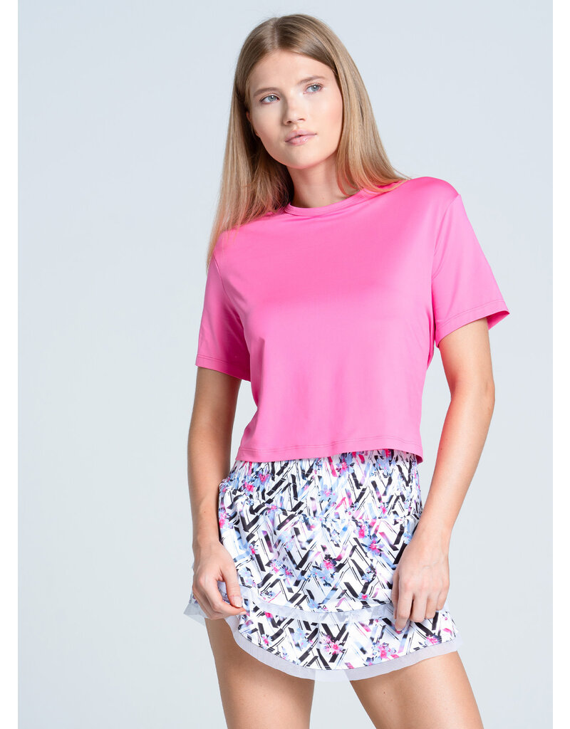 Lucky In Love Lucky In Love High Waist Wild Bloom Skort 13.5"