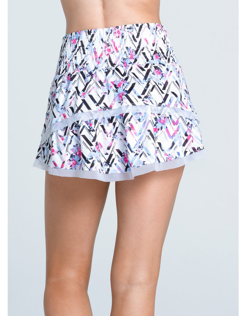 Lucky In Love Lucky In Love High Waist Wild Bloom Skort 13.5"