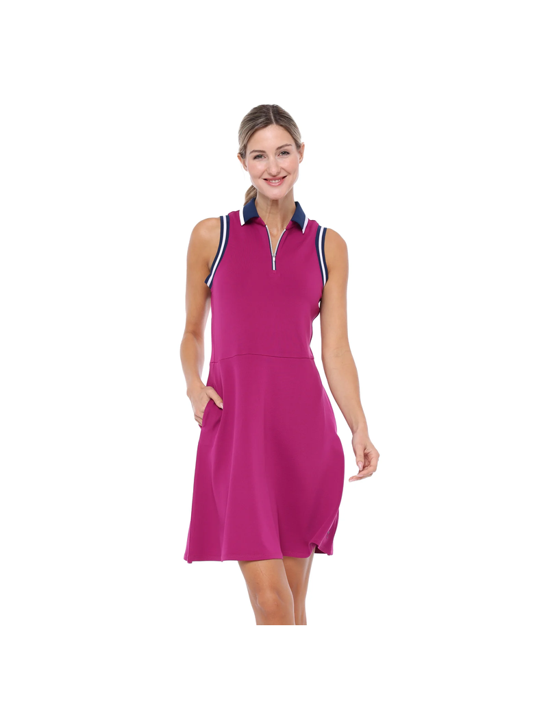 Belyn Key Belyn Key Preston Dress Magenta