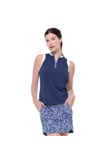 Belyn Key Belyn Key Sabrina Sleeveless Top Ink/Chalk