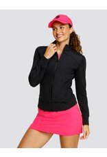 Spin It Spin It Clyde Mock Neck Jacket Onyx