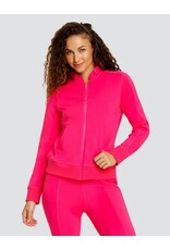 Spin It Spin It Poppi Zip Front Jacket Vivid Pink