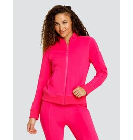 Spin It Spin It Poppi Zip Front Jacket Vivid Pink