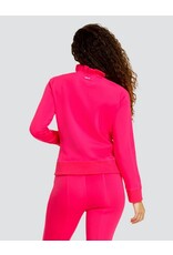 Spin It Spin It Poppi Zip Front Jacket Vivid Pink