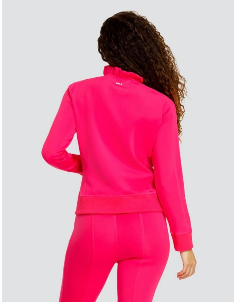 Spin It Spin It Poppi Zip Front Jacket Vivid Pink