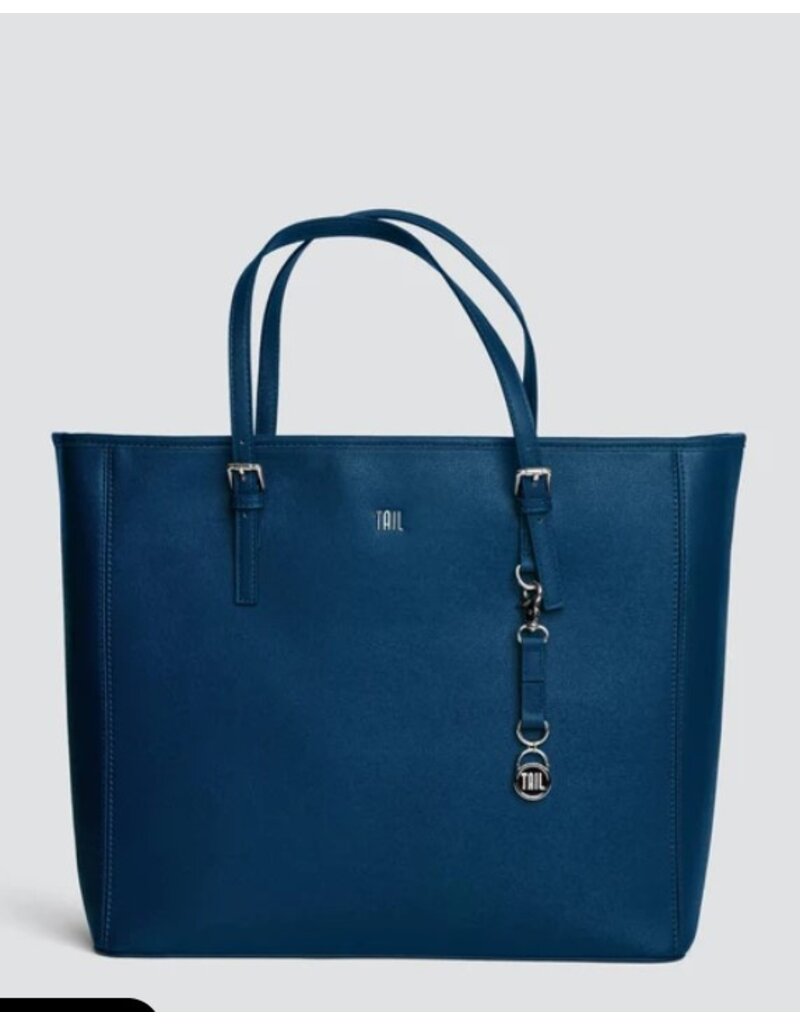 Tail Tail Boss Tote Bag Navy Blue