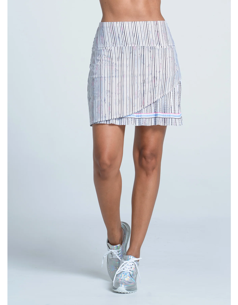 Lucky In Love Lucky in Love Peek a Blue Skort 17.5" White