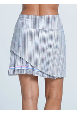 Lucky In Love Lucky in Love Peek a Blue Skort 17.5" White