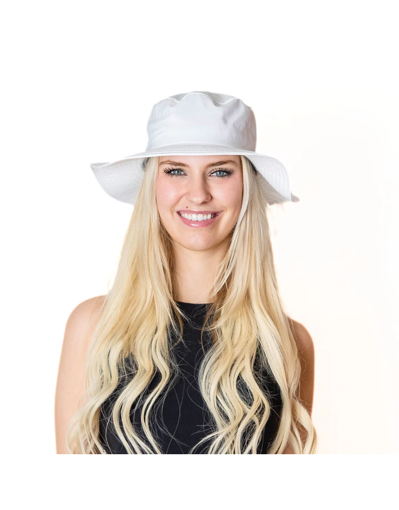 Vimhue Vimhue Sun Goddess Bucket Hat White