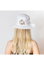 Vimhue Vimhue Sun Goddess Bucket Hat White