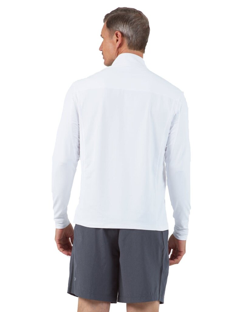 IBKul IBKul Long Sleeve Mock Neck Pullover White