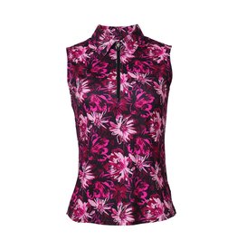 Jofit Jofit Sleeveless Polo Artsy Floral