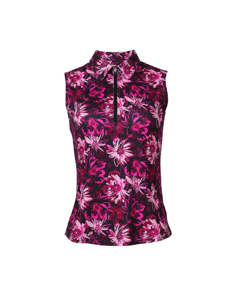Jofit Jofit Sleeveless Polo Artsy Floral