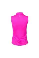 Jofit Jofit Sleeveless Polo Florescent Pink