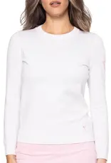 Golftini Golftini Martini Crew Neck Sweater White