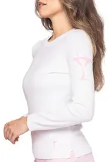 Golftini Golftini Martini Crew Neck Sweater White