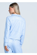 Lucky In Love Lucky in Love Renew Heather Zip Long Sleeve Powder