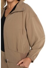 Liverpool Los Angeles Liverpool Zip Up Dolman Jacket Palo Santo L